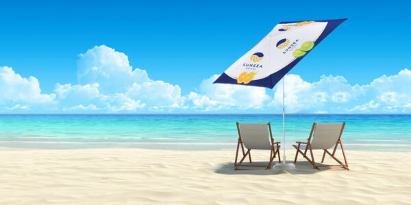 Beach Parasol 1,8 m x 1,8 m - Image 4